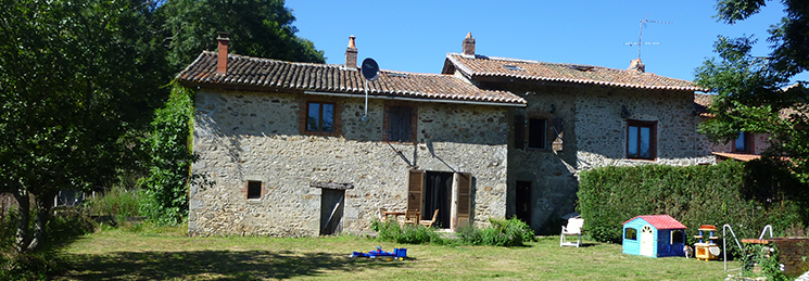 Der Garten unseres Ferienhauses